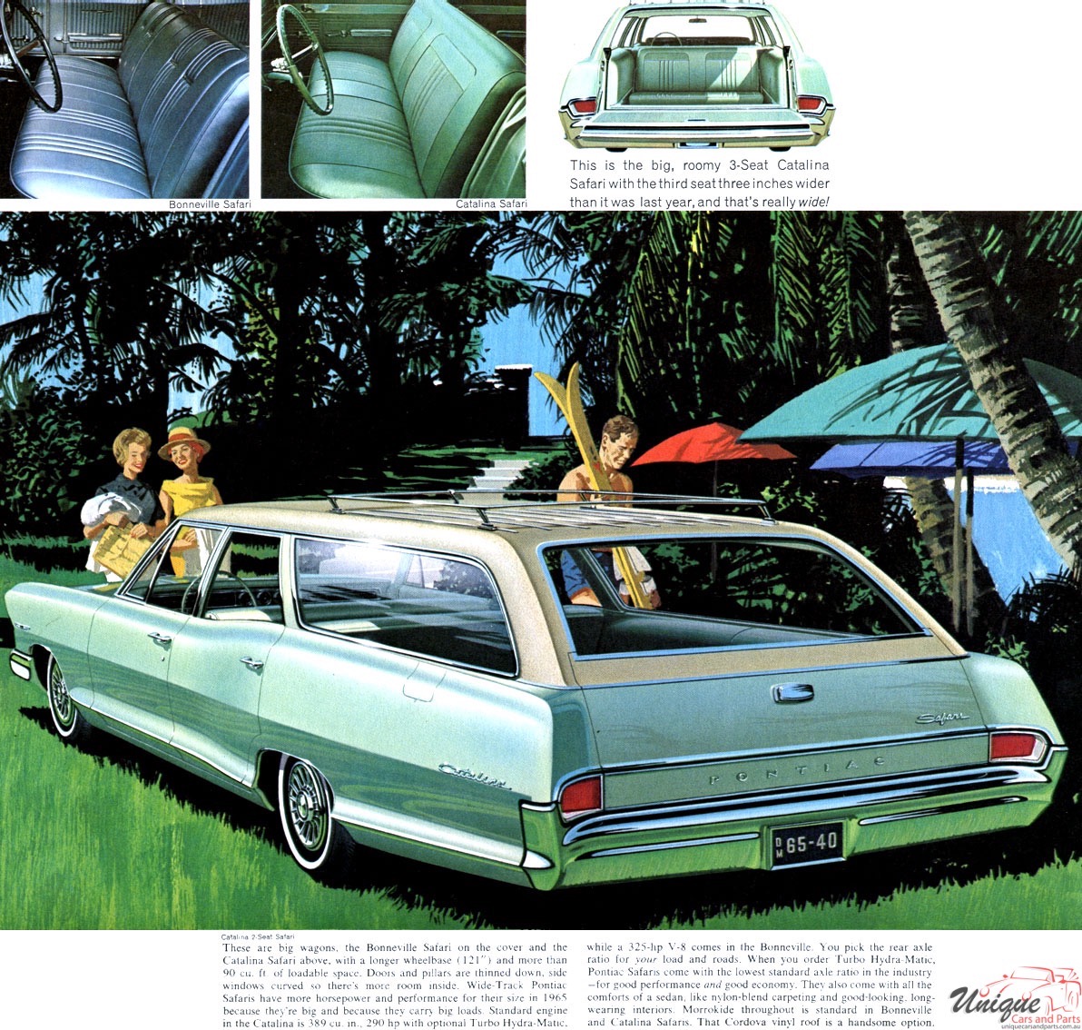1964 Pontiac Wagons Brochure Page 2